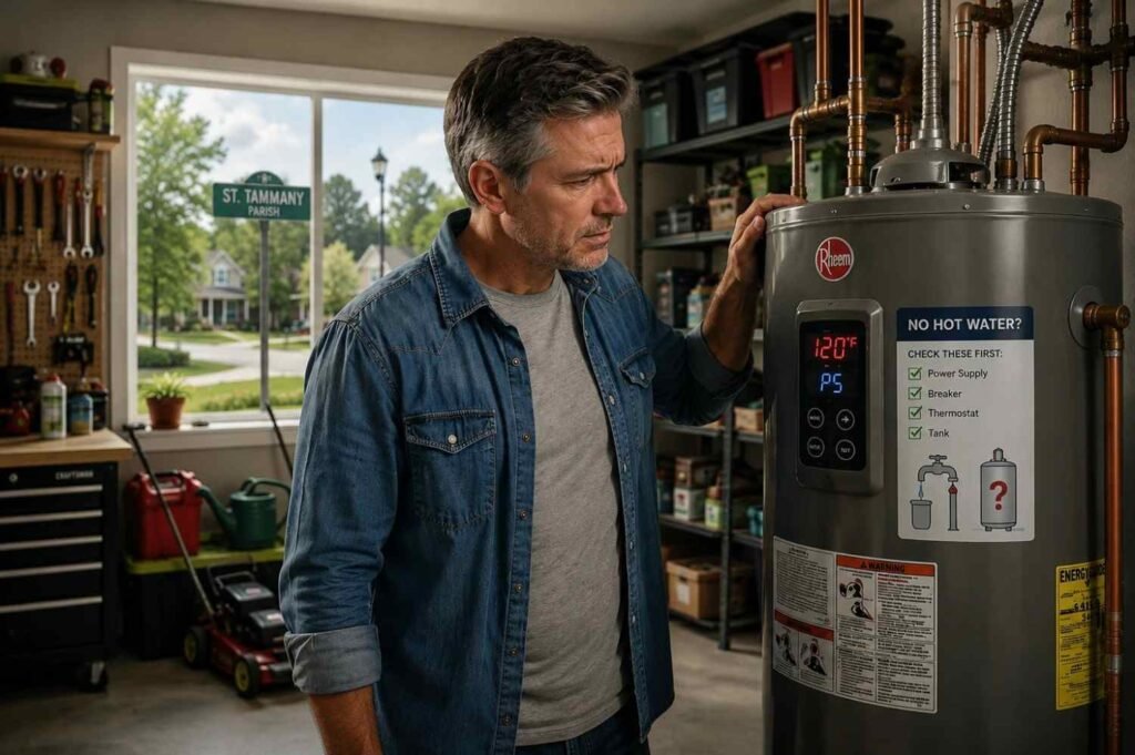 No Hot Water in Covington